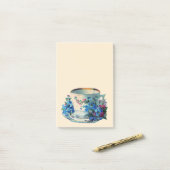 POST-IT NOTIZEN: VINTAGE TEETASSE POST-IT NOTIZEN (Auf Schreibtisch)