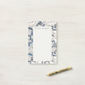 POST-IT NOTIZEN : WILLIAM MORRIS : WALLFLOWER (Auf Schreibtisch)