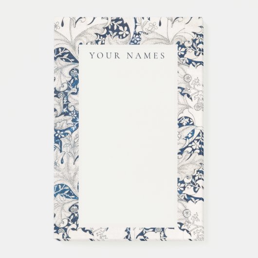 POST-IT NOTIZEN : WILLIAM MORRIS : WALLFLOWER (Vorderseite)