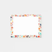 Post-it®-Notizzettel mit Herbstlaub-Motiv Post-it Klebezettel (Vorderseite)