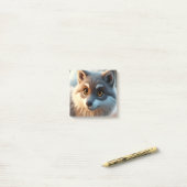 Post-it-Notizzettel  Post-it Klebezettel (Auf Schreibtisch)