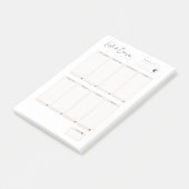 Post-it® Post-It Einkaufsliste Post-it Klebezettel (angewinkelt)