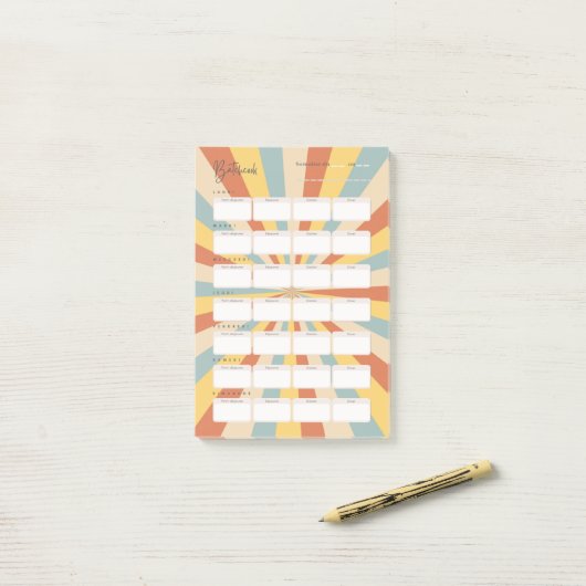 Post-it® Post-It Plannifikator Klebezettel (Auf Schreibtisch)