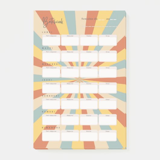 Post-it® Post-It Plannifikator Post-it Klebezettel (Vorderseite)