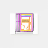 Post-it SUPPORT DJ KAWAII LU Klebezettel (Vorderseite)