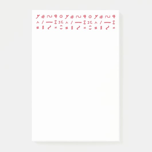 Post-it-Zettel die Kennzeichen des Korrektors Post-it Klebezettel (Vorderseite)