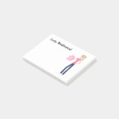 Post-Itanmerkungen - 4 x 3 Post-it Klebezettel (angewinkelt)