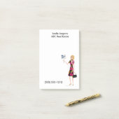 Post-Itanmerkungen 4 x 6 Post-it Klebezettel (Auf Schreibtisch)