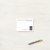 Post-Itanmerkungen - Florence Nightingale, wie Post-it Klebezettel (Auf Schreibtisch)