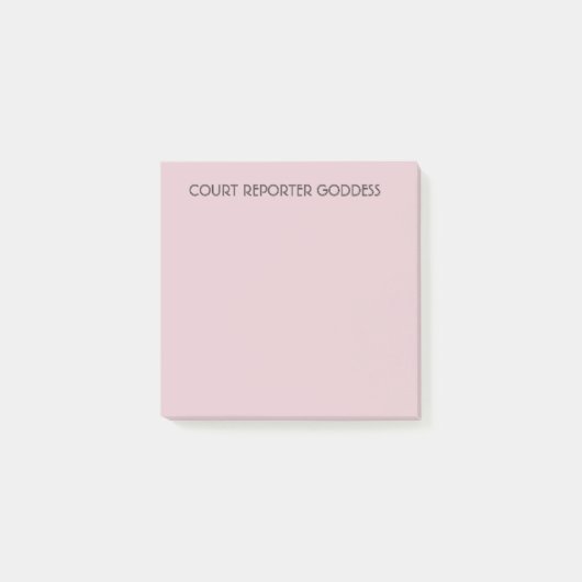 Post-Itanmerkungen für Gerichtsschreiber Post-it Klebezettel (Vorderseite)