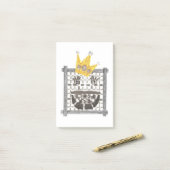 Post-Itanmerkungen König-Sudoku Post-it Klebezettel (Auf Schreibtisch)