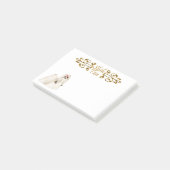 Post-Itanmerkungen Shih Tzu Post-it Klebezettel (angewinkelt)