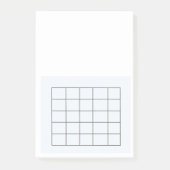 Post-Itanmerkungs-Gitarren-Diagramm Post-it Klebezettel (Vorderseite)