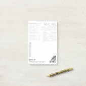 Post-Itpost-itanmerkungen RFC 791 Post-it Klebezettel (Auf Schreibtisch)