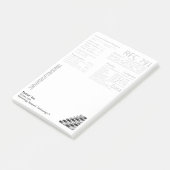 Post-Itpost-itanmerkungen RFC 791 Post-it Klebezettel (angewinkelt)