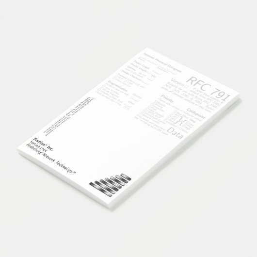 Post-Itpost-itanmerkungen RFC 791 Post-it Klebezettel (angewinkelt)