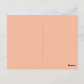 POST-KARTE FÜR DEN TOCHTERTAG POSTKARTE (Rückseite)