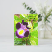 POST-KARTE FÜR DEN TOCHTERTAG POSTKARTE (Stehend Vorderseite)