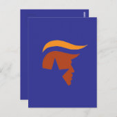 POST-KARTE - PATRIOTISCHES PROFIL POSTKARTE (Vorne/Hinten)