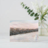 POST-KARTE "SNOW SCAPE" POSTKARTE (Stehend Vorderseite)