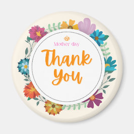 Post Karten geft Spaß für den Muttertag Magnet