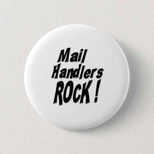 Post-Lenker-Felsen! Knopf Button (Vorderseite)