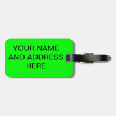 Post-Lenker-Gepäckanhänger Gepäckanhänger (Rückseite horizontal)