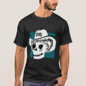 Post Malone Skull Hollywoods T-Shirt (Vorderseite)