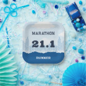 Post Marathon Race Party Pappteller (Party)