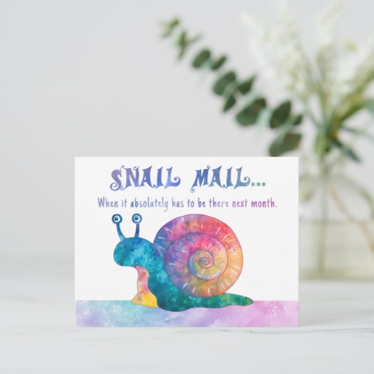 Post - Postkarte (Stehend Vorderseite)