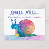 Post - Postkarte (Vorderseite)