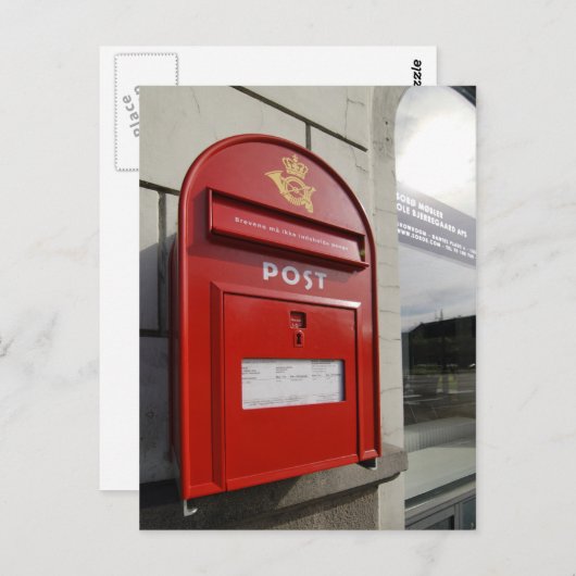 Post Postkarte (Vorne/Hinten)