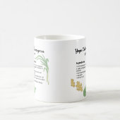 Post-Praxis Ingwer Lemongrass Yoga Kaffeetasse (Mittel)