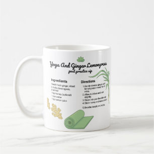 Post-Praxis Ingwer Lemongrass Yoga Kaffeetasse