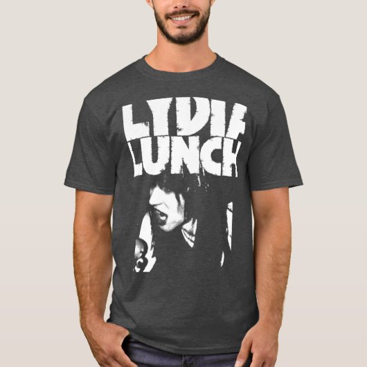Post-Punk-No-Wave-Mittagessen T-Shirt (Vorderseite)