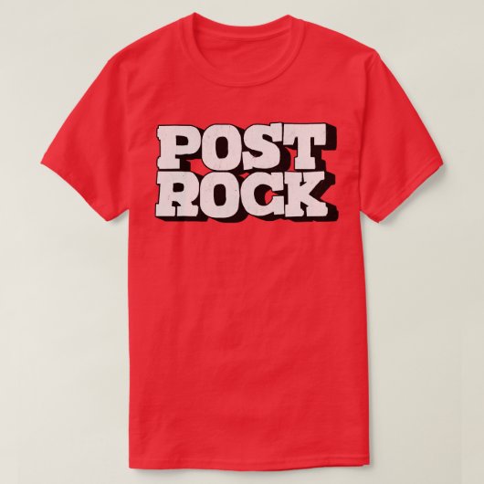 Post Rock T-Shirt (Design vorne)