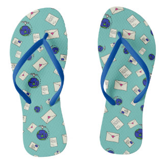 Post rund um die Welt Badesandalen
