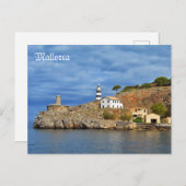 Post Soller-Sa Calobra desde el mar en Mallorca Postkarte (Vorne/Hinten)