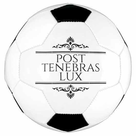 Post Tenebras Lux Fußball (Vorderseite)