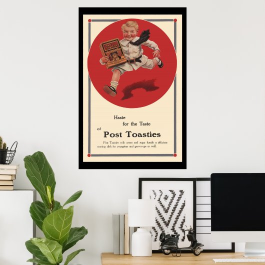 Post Toasys Vintage Werbung Poster (Heimbüro)