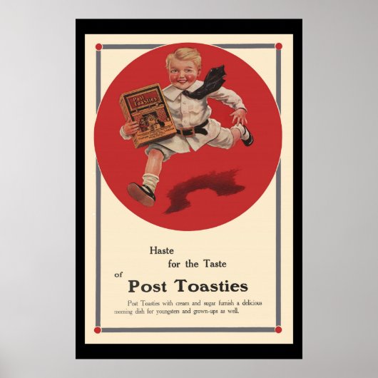 Post Toasys Vintage Werbung Poster (Vorne)