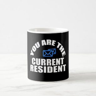 Post-Träger-Bewohner Kaffeetasse