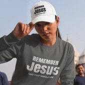 Post Tribulation Jesus Nachricht, denken Sie an Ma T-Shirt