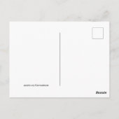 Post Virgen de Covadonga en Asturias, España Postkarte (Rückseite)