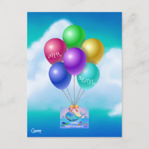 Post - Wal - Postkarte