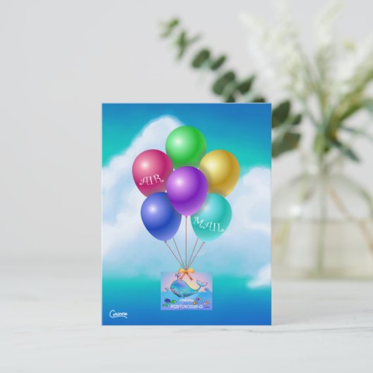 Post - Wal - Postkarte (Stehend Vorderseite)