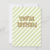 Post Wedding Brunch und Bloody Marys Einladung (Rückseite)