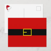 Post-Weihnachtskarte Postkarte (Vorne/Hinten)