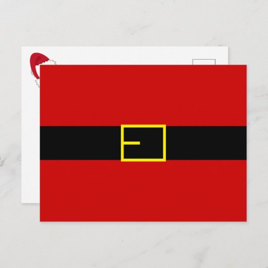 Post-Weihnachtskarte Postkarte (Vorne/Hinten)