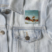 Post-Zug im Schnee Button (Beispiel)